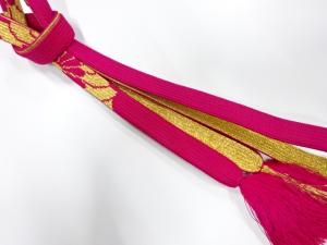 正絹　手組帯締め